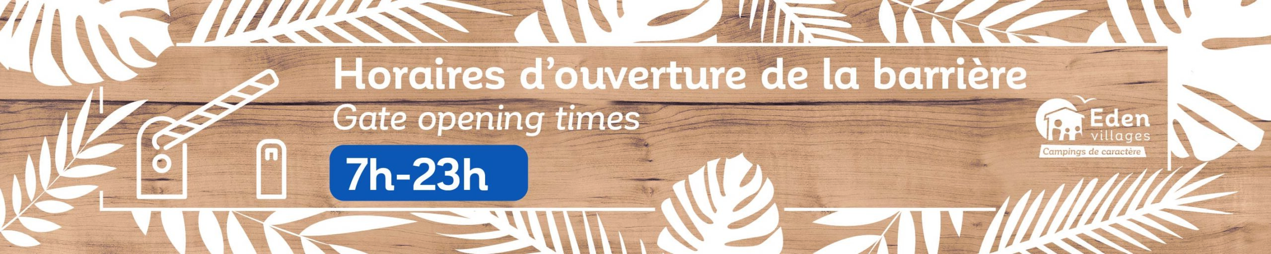 SITE_Horaires_barrières_fleurs_fond_bois_1_100x20cm