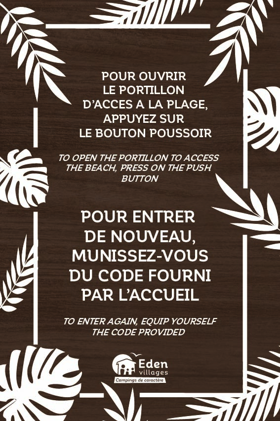 SITE_Panneau_Acces_plage_fond_bois_2_fleurs_20x30cm