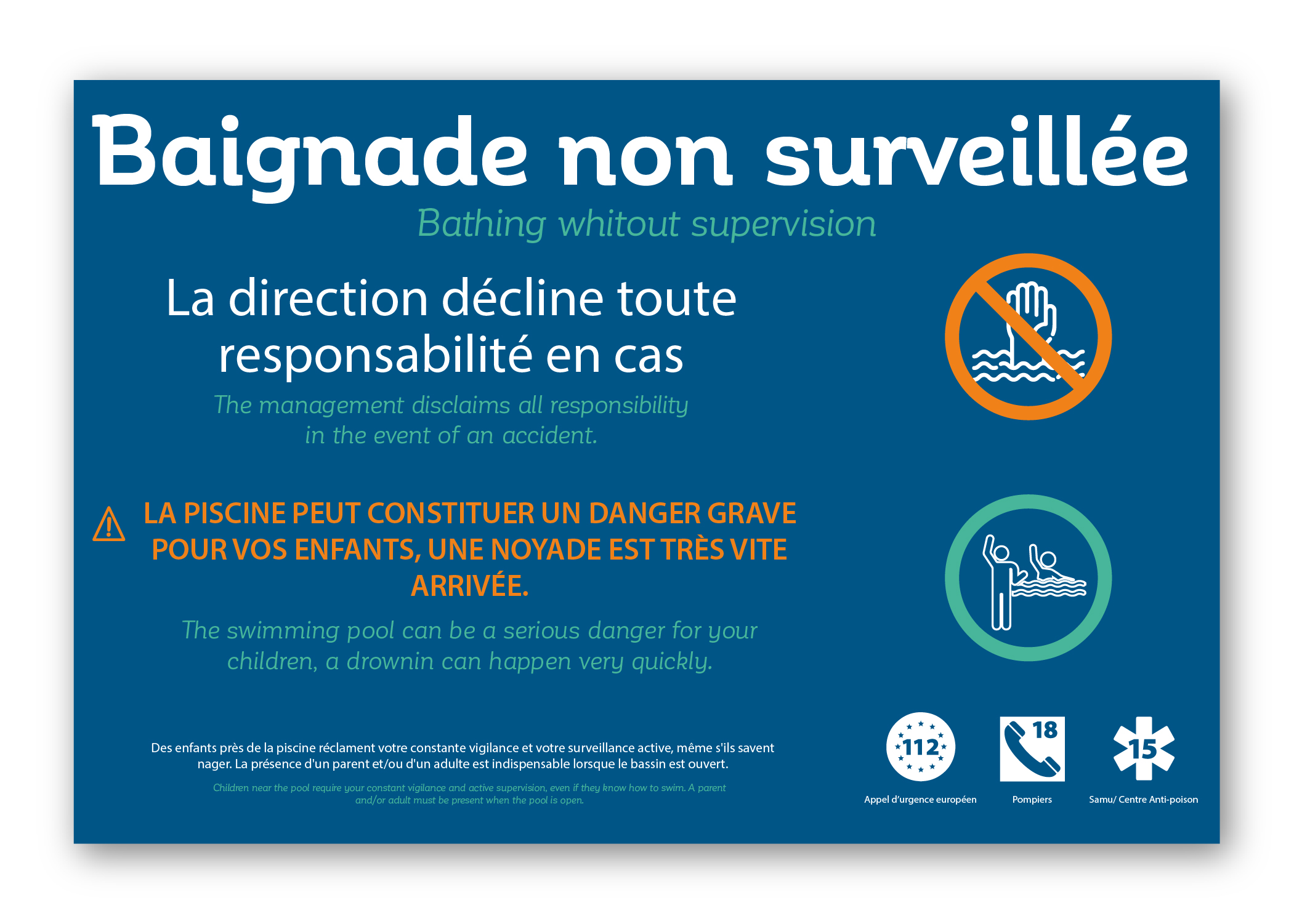 baignade_non_surveillee_60x40cm